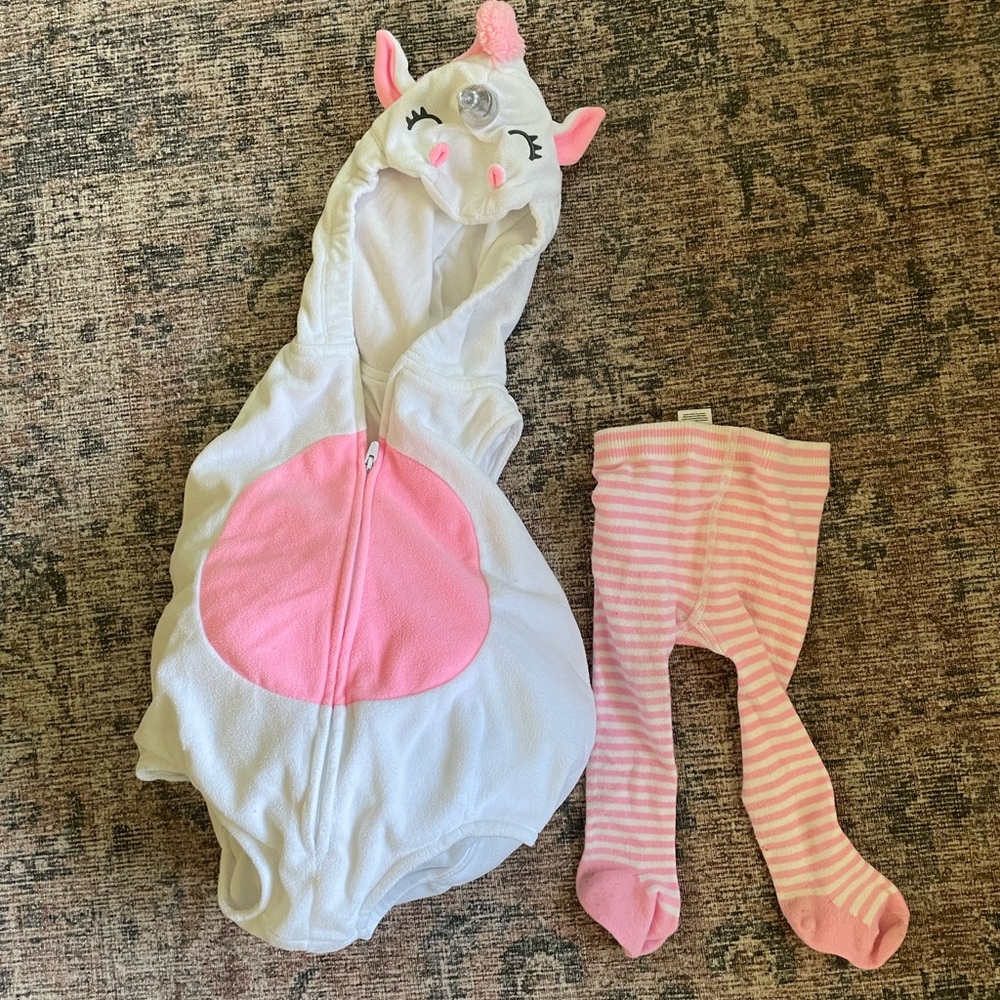 unicorn costume. Only used 1x. Great condition
